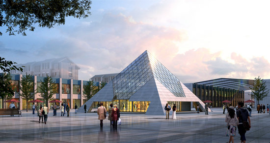 宜春金字塔网架